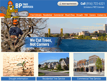 Tablet Screenshot of bptreeservices.com